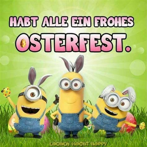 frohe ostern minions